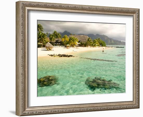 Sheraton Resort in Moorea, French Polynesia-Michele Westmorland-Framed Photographic Print