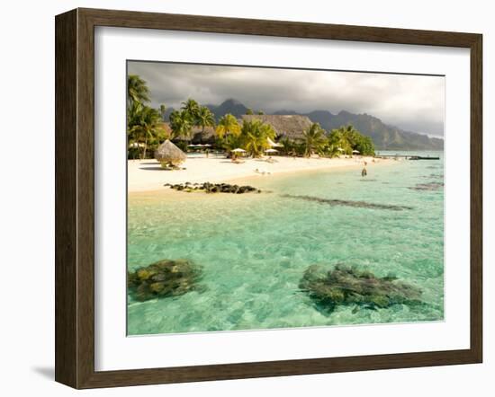 Sheraton Resort in Moorea, French Polynesia-Michele Westmorland-Framed Photographic Print