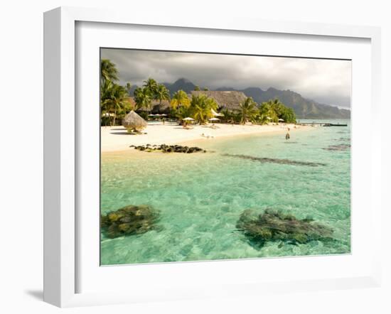 Sheraton Resort in Moorea, French Polynesia-Michele Westmorland-Framed Photographic Print