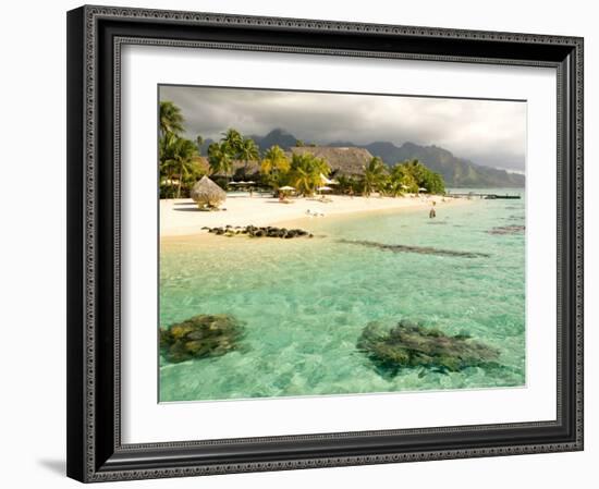 Sheraton Resort in Moorea, French Polynesia-Michele Westmorland-Framed Photographic Print