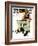 "Sheriff and Prisoner" Saturday Evening Post Cover, November 4,1939-Norman Rockwell-Framed Giclee Print