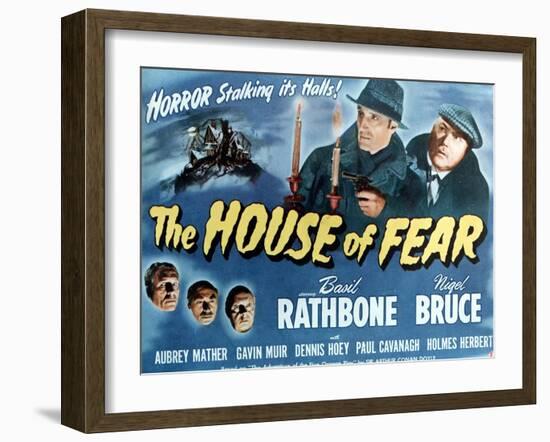 Sherlock Holmes And the House of Fear, 1945, Directed by Roy William Neill-null-Framed Giclee Print