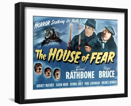 Sherlock Holmes And the House of Fear, 1945, Directed by Roy William Neill-null-Framed Giclee Print