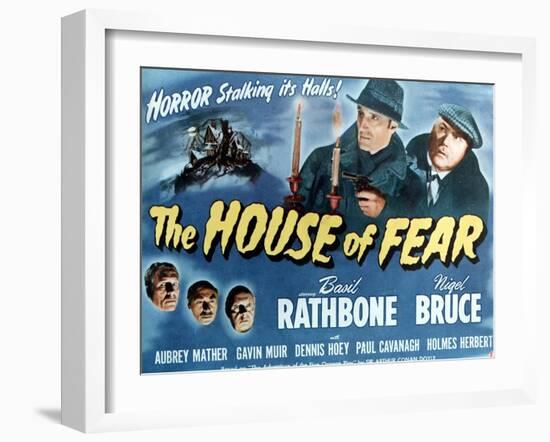 Sherlock Holmes And the House of Fear, 1945, Directed by Roy William Neill-null-Framed Giclee Print