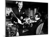 Sherlock Holmes and the Voice of Terror, from Left, Nigel Bruce, Basil Rathbone, 1942-null-Mounted Photo