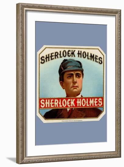 Sherlock Holmes Cigars-null-Framed Art Print