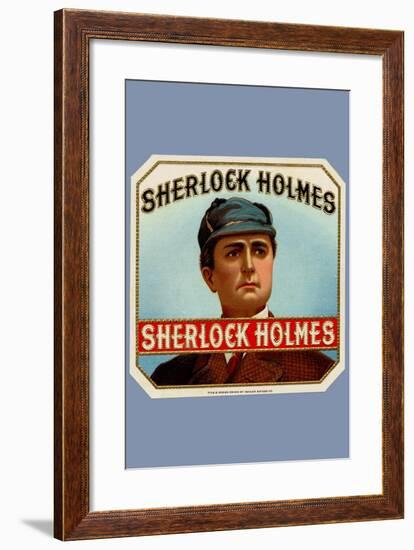 Sherlock Holmes Cigars-null-Framed Art Print