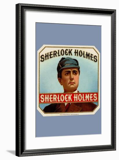 Sherlock Holmes Cigars-null-Framed Art Print
