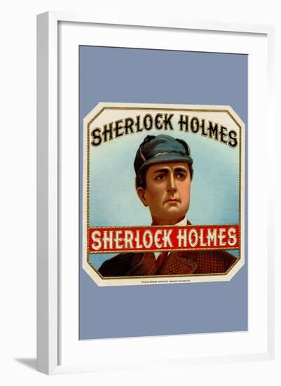Sherlock Holmes Cigars-null-Framed Art Print