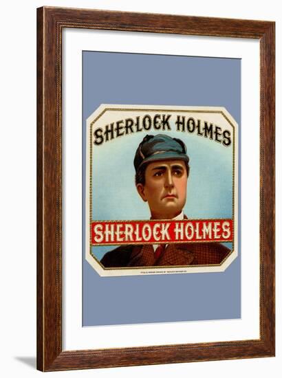 Sherlock Holmes Cigars-null-Framed Art Print