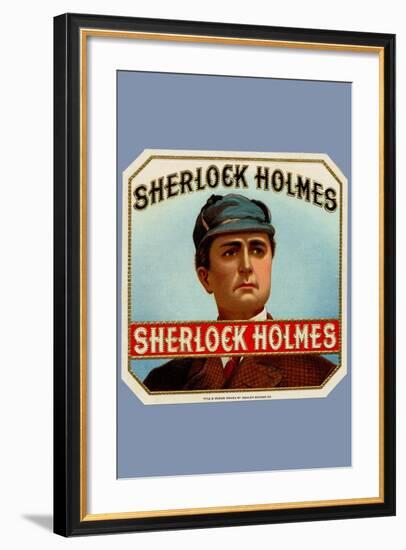 Sherlock Holmes Cigars-null-Framed Art Print