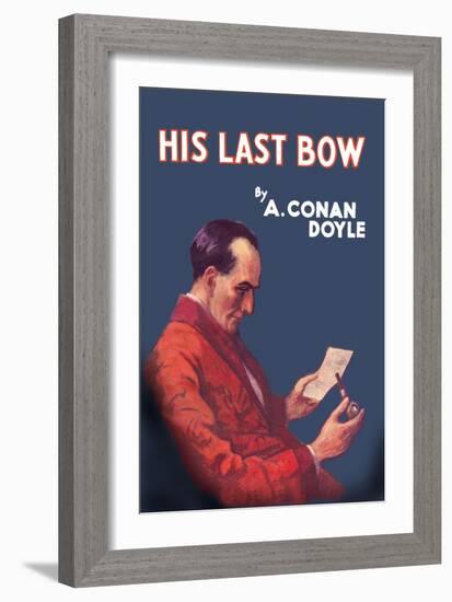 Sherlock Holmes- His Last Bow-Erberto Carboni-Framed Art Print