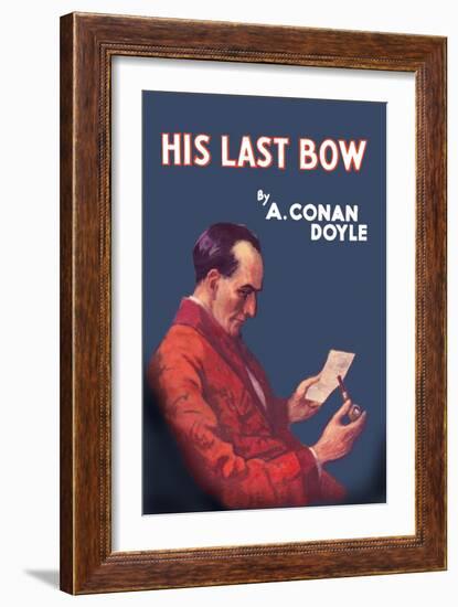 Sherlock Holmes- His Last Bow-Erberto Carboni-Framed Art Print