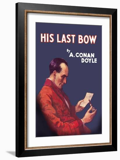 Sherlock Holmes- His Last Bow-Erberto Carboni-Framed Art Print
