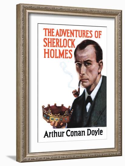 Sherlock Holmes Mystery-Erberto Carboni-Framed Art Print