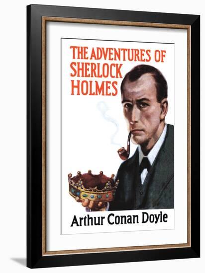 Sherlock Holmes Mystery-Erberto Carboni-Framed Art Print