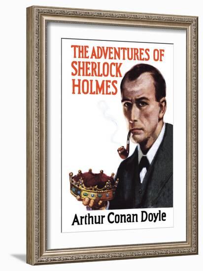Sherlock Holmes Mystery-Erberto Carboni-Framed Art Print