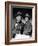 SHERLOCK HOLMES Nigel Bruce and Basil Rathbone (b/w photo)-null-Framed Photo