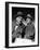 SHERLOCK HOLMES Nigel Bruce and Basil Rathbone (b/w photo)-null-Framed Photo