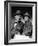 SHERLOCK HOLMES Nigel Bruce and Basil Rathbone (b/w photo)-null-Framed Photo