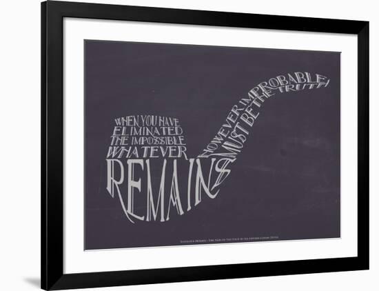 Sherlock Holmes-null-Framed Giclee Print