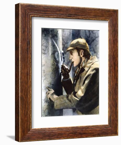 Sherlock Holmes-null-Framed Giclee Print