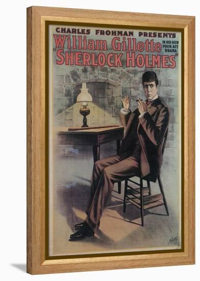 Sherlock Holmes-null-Framed Stretched Canvas