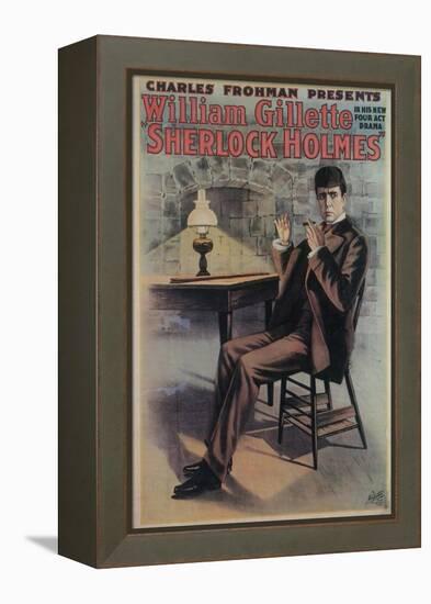 Sherlock Holmes-null-Framed Stretched Canvas