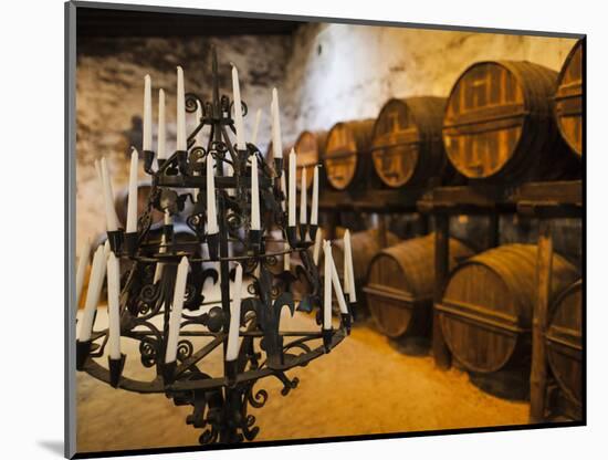 Sherry Casks, Bodegas Gonzalez Byass, Jerez De La Frontera, Spain-Walter Bibikow-Mounted Photographic Print