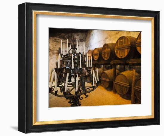 Sherry Casks, Bodegas Gonzalez Byass, Jerez De La Frontera, Spain-Walter Bibikow-Framed Photographic Print