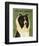 Shetland Sheepdog (Tri-Color)-John W^ Golden-Framed Art Print