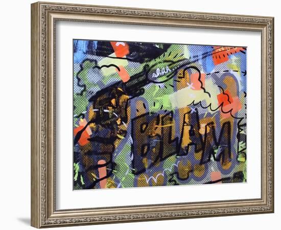 Shhhh….BLAM!-Dan Monteavaro-Framed Giclee Print