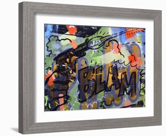 Shhhh….BLAM!-Dan Monteavaro-Framed Giclee Print