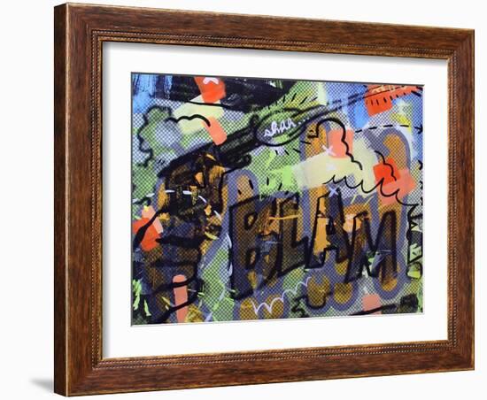 Shhhh….BLAM!-Dan Monteavaro-Framed Giclee Print