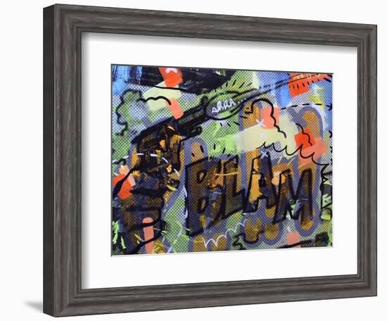 Shhhh….BLAM!-Dan Monteavaro-Framed Giclee Print