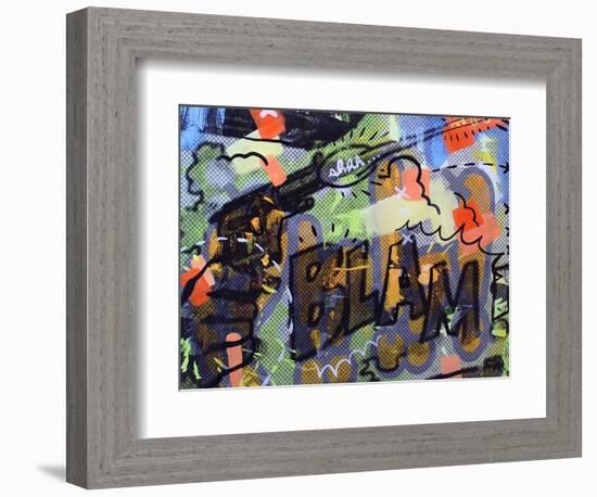 Shhhh….BLAM!-Dan Monteavaro-Framed Giclee Print