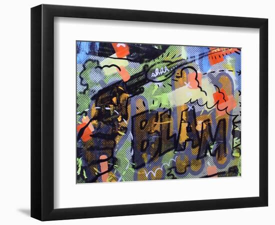 Shhhh….BLAM!-Dan Monteavaro-Framed Giclee Print