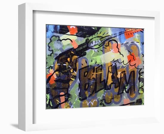 Shhhh….BLAM!-Dan Monteavaro-Framed Giclee Print