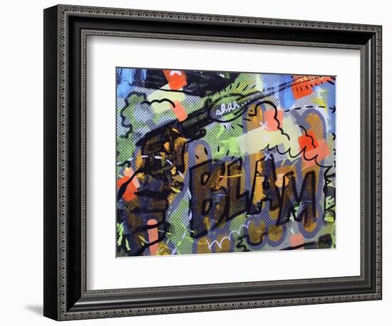 Shhhh….BLAM!-Dan Monteavaro-Framed Giclee Print