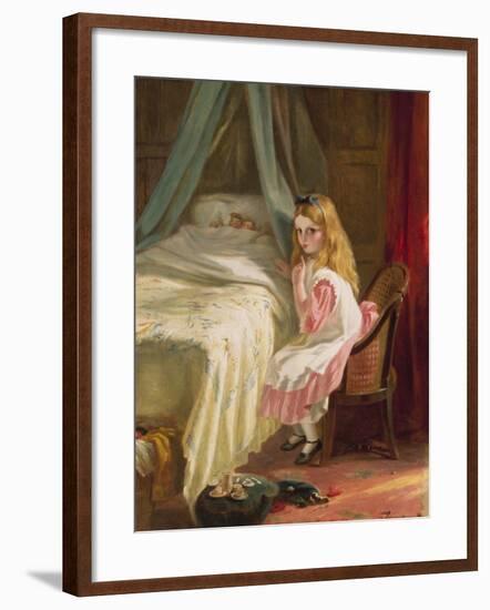 Shhhh!-George Bernard O'neill-Framed Giclee Print