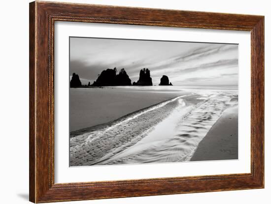 Shi Shi Point of Arches Crop-Alan Majchrowicz-Framed Art Print