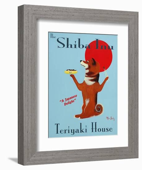 Shiba Inu Teriyaki-Ken Bailey-Framed Giclee Print