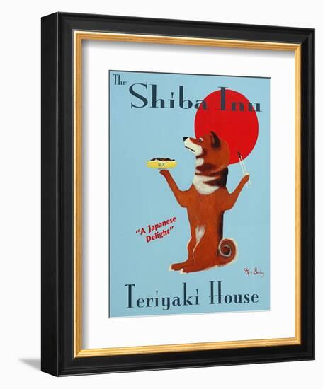 Shiba Inu Teriyaki-Ken Bailey-Framed Giclee Print