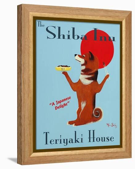 Shiba Inu Teriyaki-Ken Bailey-Framed Premier Image Canvas