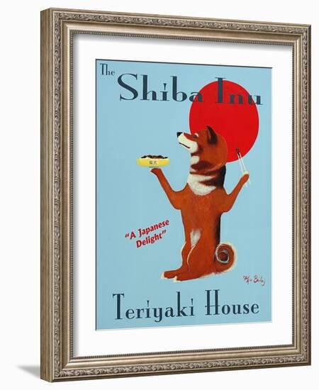 Shiba Inu Teriyaki-Ken Bailey-Framed Giclee Print