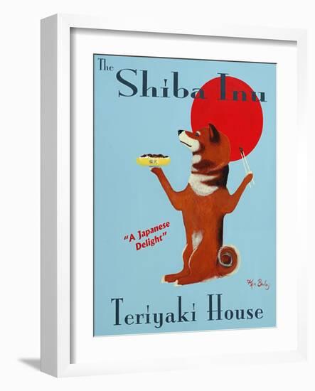 Shiba Inu Teriyaki-Ken Bailey-Framed Giclee Print