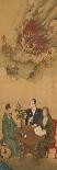 Hanging Scroll Depicting 'A Meeting of Japan, China and the West'-Shiba Kokan-Premier Image Canvas