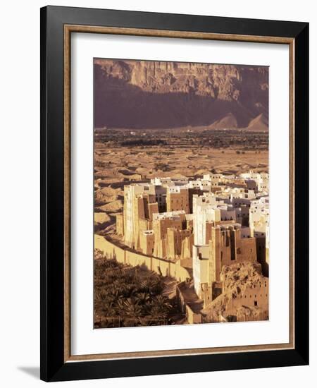 Shibam, Unesco World Heritage Site, Hadramaut, Republic of Yemen, Middle East-Sergio Pitamitz-Framed Photographic Print