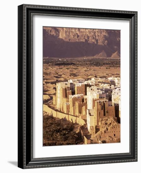 Shibam, Unesco World Heritage Site, Hadramaut, Republic of Yemen, Middle East-Sergio Pitamitz-Framed Photographic Print