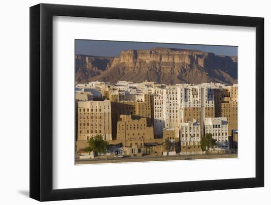 Shibam, Wadi Hadhramawt, Yemen-Peter Adams-Framed Photographic Print